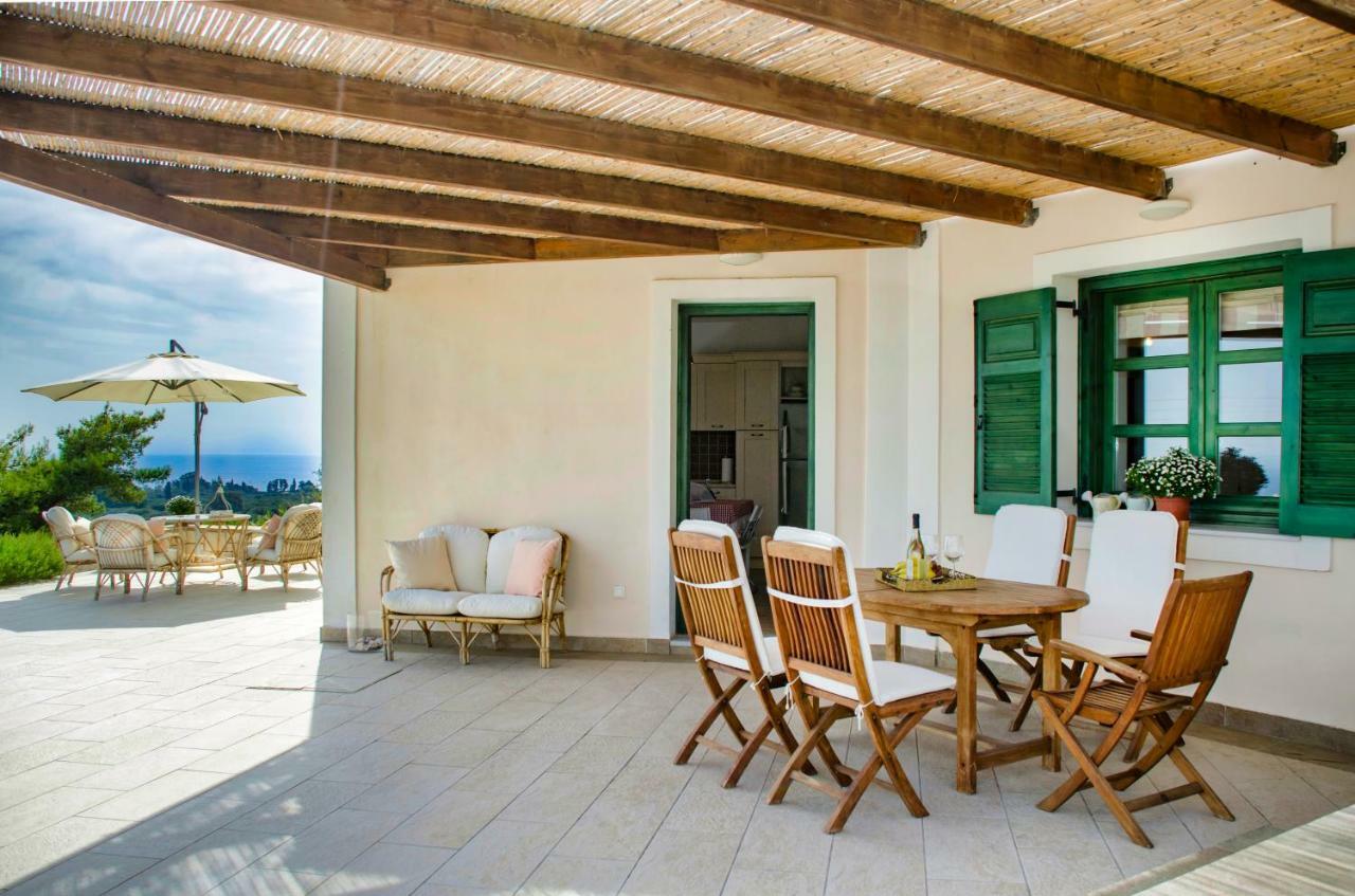 Seaview Daisy House In Zakynthos Island Villa Vasilikí Exteriör bild