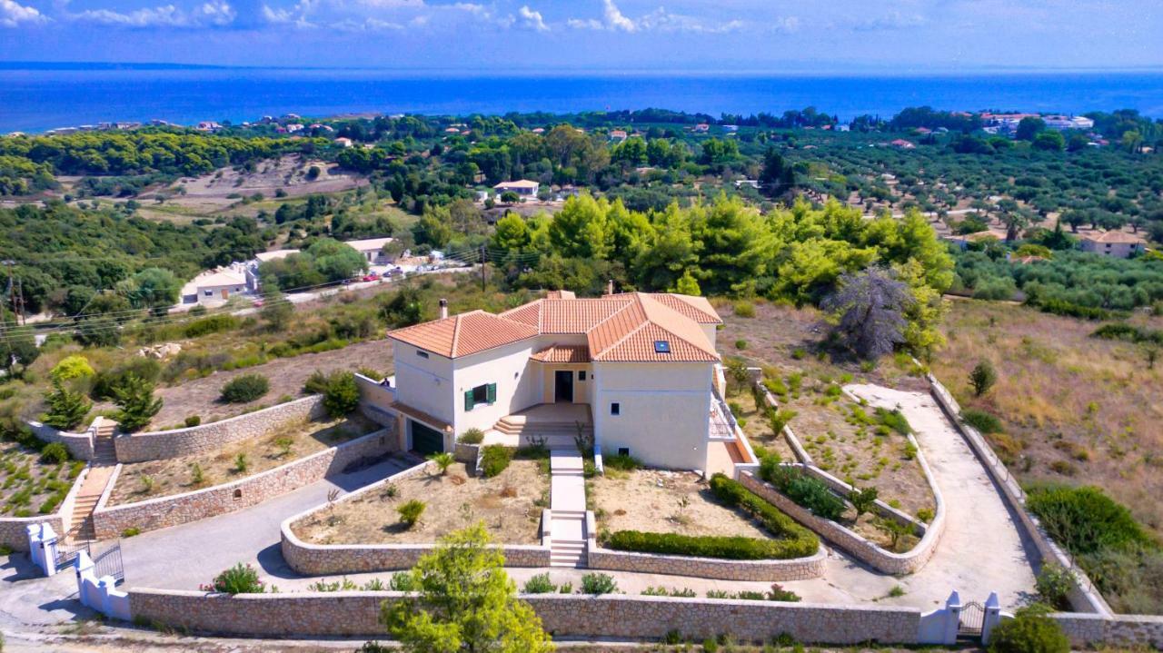 Seaview Daisy House In Zakynthos Island Villa Vasilikí Exteriör bild